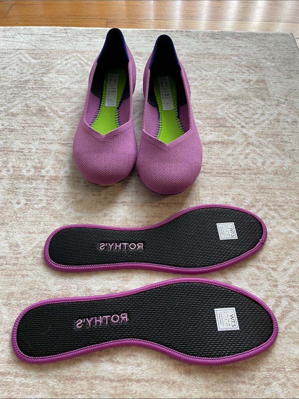 Rothy’s Purple Flats - Picture 10 of 11